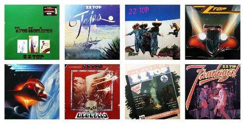 ZZ-Top - 8 x LPs - Legendary US Southern Rock - LP - 180, Cd's en Dvd's, Vinyl Singles