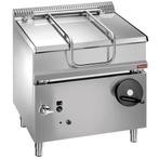 Kipbare gasbraadpan 60 liter, kuip R.V.S. - D-G7/BRI8, Verzenden, Nieuw in verpakking, Fornuis, Frituur en Grillen