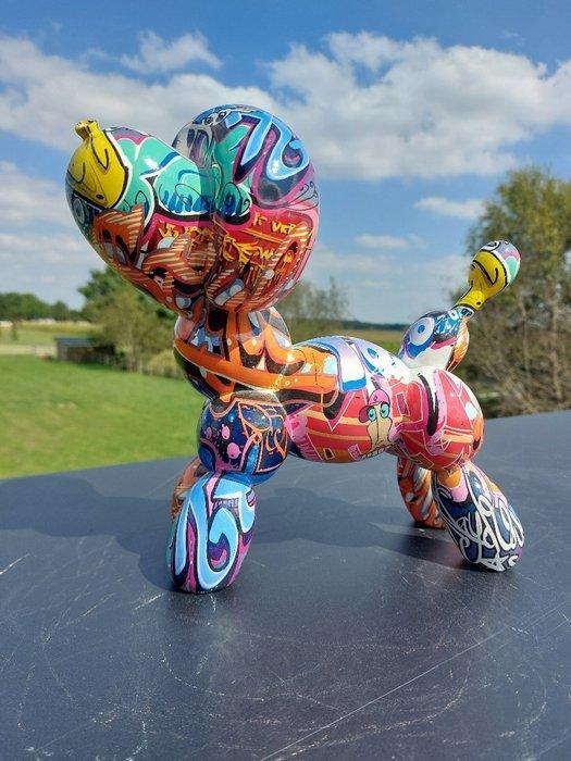 Beeld, street Art balloon dog - 25 cm - polyresin, Antiek en Kunst, Kunst | Designobjecten