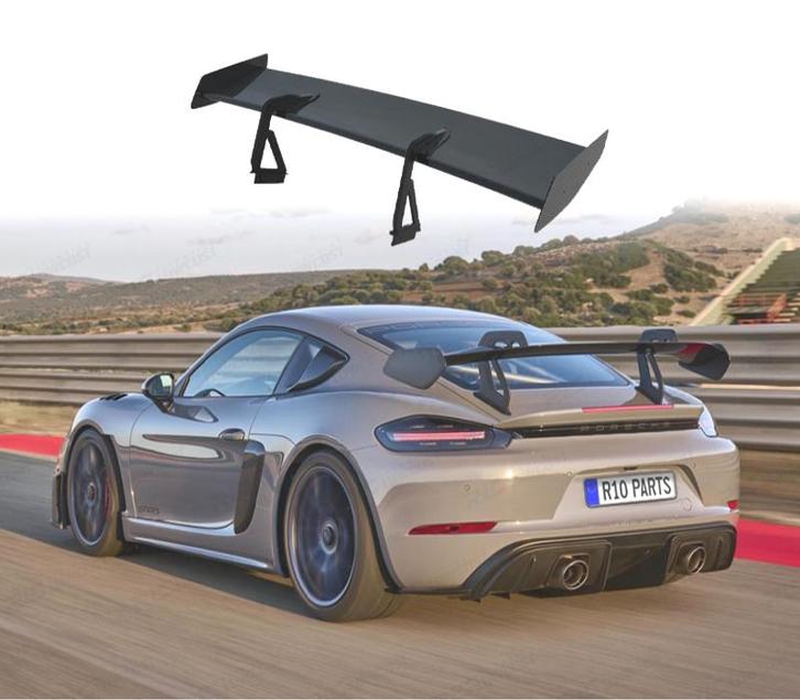 AILERON SPOILER PORSCHE CAYMAN 17-23 LOOK GT4 RS, Auto-onderdelen, Carrosserie, Verzenden