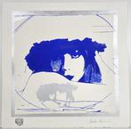 Giosetta Fioroni (1932) - Doppio liberty Blue e argento