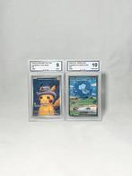 Pokémon - 2 Graded card - **PIKACHU VAN GOGH AND MEW EX, Hobby en Vrije tijd, Verzamelkaartspellen | Pokémon, Nieuw