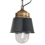 hanglampen Kostas brass brons/antraciet Binnenverlichting, Huis en Inrichting, Verzenden, Nieuw