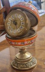 Wekker - Vintage Keramiek, Messing - 1950-1960