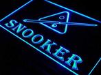 Snooker pool biljart neon bord lamp LED verlichting reclame, Maison & Meubles, Lampes | Autre, Verzenden