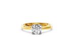 Zonder Minimumprijs - Ring - 14 karaat Geel goud - 1.06ct., Nieuw