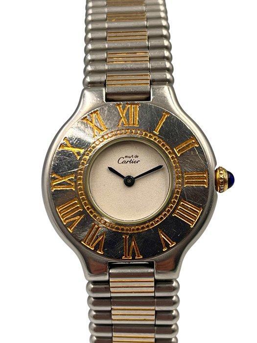 Cartier - Must de Cartier 21 - Sans Prix de Réserve - 9010 -, Handtassen en Accessoires, Horloges | Heren