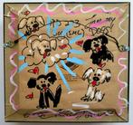 Charles Fazzino (1955) - 3D Dogs / Unikat, Antiek en Kunst, Kunst | Schilderijen | Modern