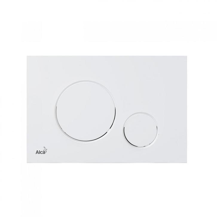 Florence Bedieningsplaat Brugge Wit Mat, Doe-het-zelf en Bouw, Sanitair, Ophalen of Verzenden