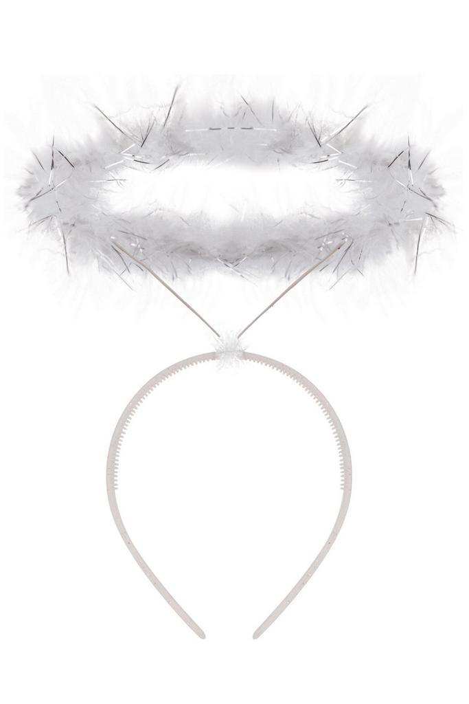 Haarbandgel Wit Halo Diadeem Aureool Engeltje Kerst Angel Wi, Kleding | Dames, Carnavalskleding en Feestkleding, Nieuw, Ophalen of Verzenden