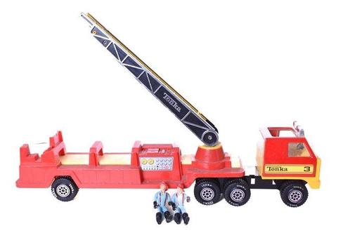 Tonka  - Voiture-jouet Firefighter Truck - 1960-1970 -, Antiek en Kunst, Antiek | Overige Antiek