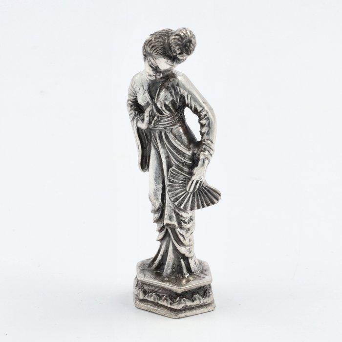 Carlo Camusso - Chinese Danseres - Miniatuur beeldje - .925, Antiek en Kunst, Antiek | Zilver en Goud
