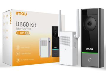 Imou DB60 Kit - 5MP resolutie - Werkt op accu - IP65 beschikbaar voor biedingen