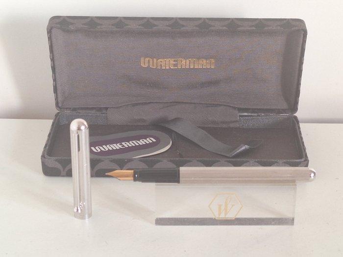 Waterman - GOUTTE plaqué argent GODRONS - Vulpen, Verzamelen, Pennenverzamelingen