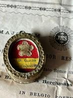 Reliekhouder - Glas, Legering, Textiel - 1850-1900 - Sint