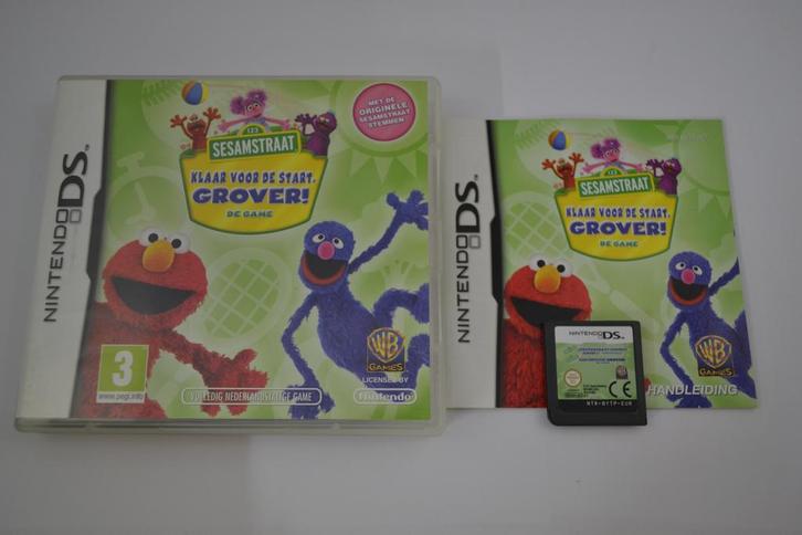 Sesamstraat - Klaar voor de Start - Grover! (DS HOL), Games en Spelcomputers, Games | Nintendo DS