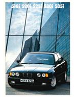 1989 BMW 5 SERIE BROCHURE NEDERLANDS, Boeken, Nieuw