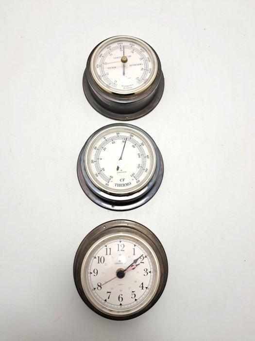 Junghans - Weerstation - Messing, Antiek en Kunst, Curiosa en Brocante
