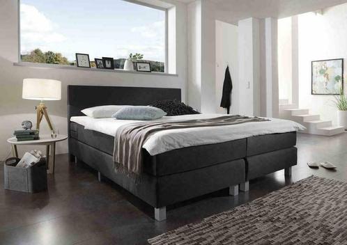 Boxspring Victory 180 x 220 Nevada Taupe €478,80!, Huis en Inrichting, Slaapkamer | Boxsprings