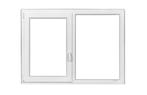 PVC Kunststof ramen kozijnen met intrek/renovatie profiel, Doe-het-zelf en Bouw, Gevelraam of Ruit, 80 tot 120 cm, Nieuw, Ophalen of Verzenden