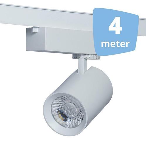 *TIP*  LED RAILVERLICHTING EOS WIT 4 SPOTS + 4M RAILS, Articles professionnels, Aménagement de Bureau & Magasin | Commerce & Inventaire