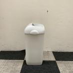 Vrijstaande sanitaire prullenbak plastic wit 44 l