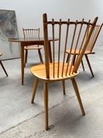 Hermann Fleiner - Albert Haberer - Chaise - Cerisier, Cuir -