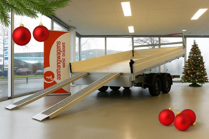 Eindejaarsactie op de Proline kippers tandemas of trindemas, Auto diversen, Aanhangers en Bagagewagens, Nieuw, Ophalen of Verzenden