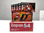 SONY - TDK - ZAPAS - C 54 - D 60 - FX 90 Cassette audio, Nieuw