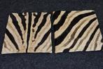 real zebra skin covers - Kussen (2), Nieuw