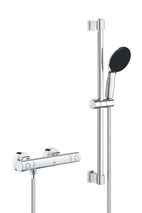 Grohe Precision Get Thermostatische douchemengkraan Chroom, Doe-het-zelf en Bouw, Sanitair, Kraan, Nieuw, Chroom, Ophalen of Verzenden