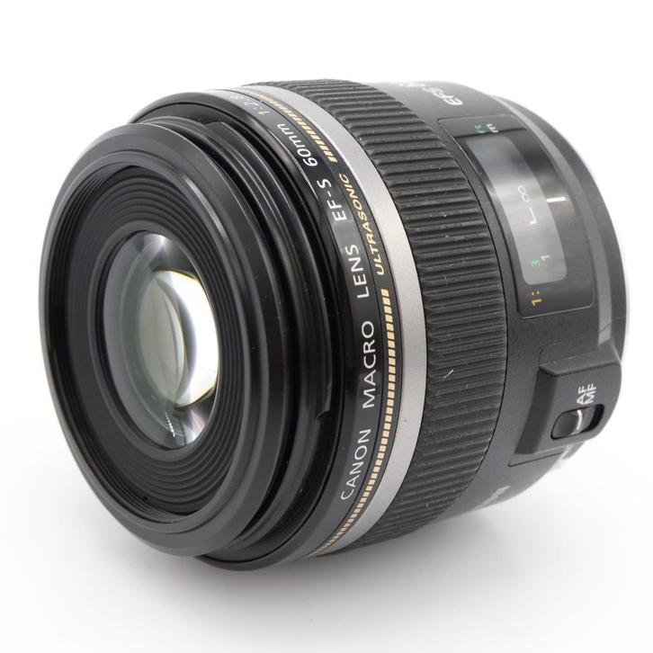 Canon EF-S 60mm F/2.8 USM macro | Tweedehands, Audio, Tv en Foto, Foto | Lenzen en Objectieven, Zo goed als nieuw, Verzenden