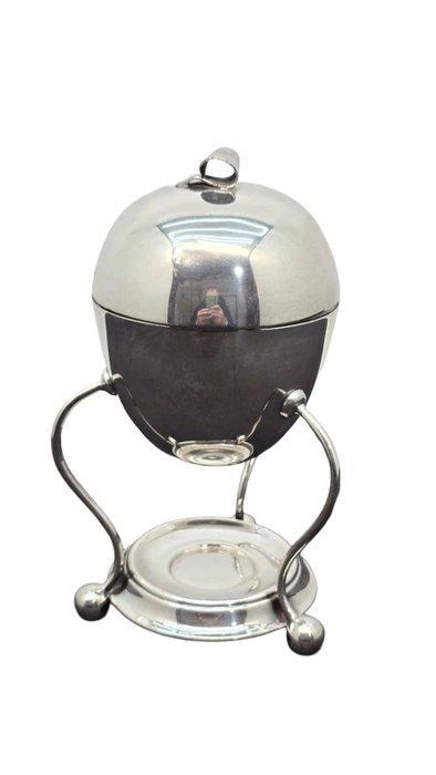 Eierhouder set - Verzilverd - Kook eieren., Antiek en Kunst, Antiek | Meubels | Tafels