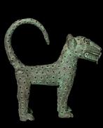 Rare et exceptionnelle personnage léopard - Hoofd van een