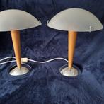 IKEA - Tafellamp - Kvintol - Verchroomd, Glas - Twee, Antiek en Kunst