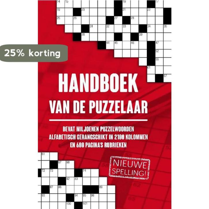 Handboek van de puzzelaar 9789036605052 H.C. van den Welberg, Boeken, Hobby en Vrije tijd, Gelezen, Verzenden