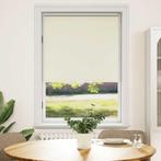 vidaXL Rolgordijn verduisterend 100 x 175 cm crême, Huis en Inrichting, Verzenden, Nieuw