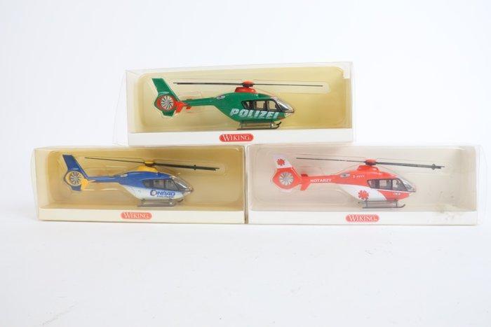 Wiking H0 - Modeltreinvoertuigen (3) - Helikopters, Hobby en Vrije tijd, Modeltreinen | H0