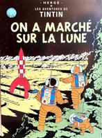 Hergé (1907-1983) - Ensemble de 2 Posters - On a Marché Sur, Nieuw