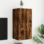 vidaXL Tv-wandmeubel met LED-verlichting 80,5x35x80 cm, Huis en Inrichting, Kasten |Televisiemeubels, Verzenden, Nieuw