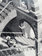 M.C. Escher (1898-1972) - High and Low (Boven en Onder)