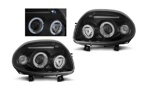 Angel Eyes koplampen Black geschikt voor Renault Clio 2, Autos : Pièces & Accessoires, Éclairage, Envoi