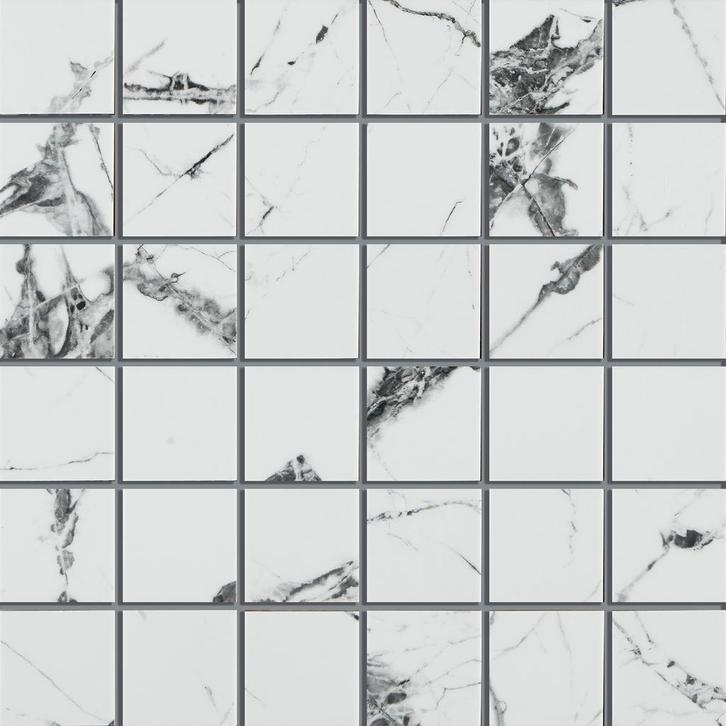 30X30 (5)MALLA CR.LUX ICEBERG WHITE Glans, Doe-het-zelf en Bouw, Tegels, Ophalen of Verzenden