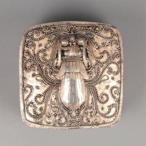 Bali Djokja Kaptafeldoos - Boîte (2) - Argent 925, Antiek en Kunst, Antiek | Zilver en Goud