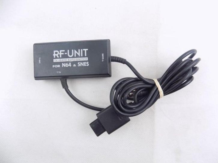Nintendo 64 RF Unit (N64 Accessoires), Games en Spelcomputers, Spelcomputers | Nintendo 64, Zo goed als nieuw, Ophalen of Verzenden