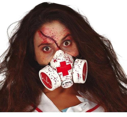Halloween Bloederig Gasmasker, Hobby en Vrije tijd, Feestartikelen, Nieuw, Verzenden