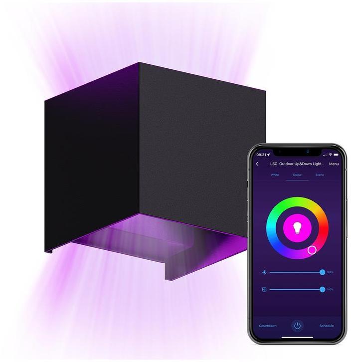 Applique murale extérieure LSC Smart Connect - 6,5 W | 2 x, Huis en Inrichting, Woonaccessoires | Overige, Verzenden