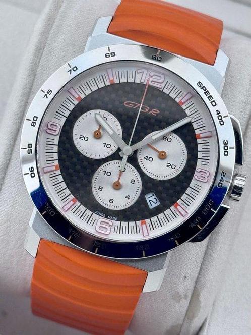 Porsche Design - GT3 R Sport Classic Chronograph - 911 -, Handtassen en Accessoires, Horloges | Heren