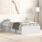vidaXL Bedframe wit 90x190 cm, Huis en Inrichting, Slaapkamer | Bedden, Verzenden, Nieuw