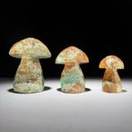 GEEN MINIMUMVERKOOPPRIJS - Prachtige set van 3 groene, Antiek en Kunst
